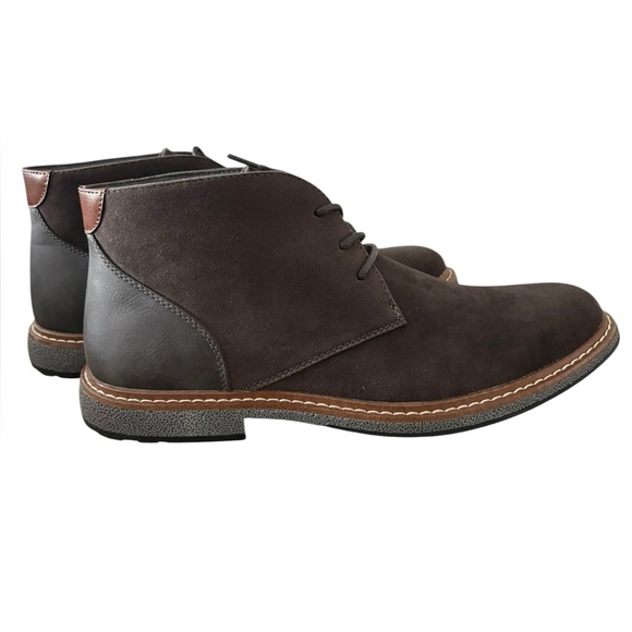 Men's Orson Grey Ankle Boots - Picture 3 of 8